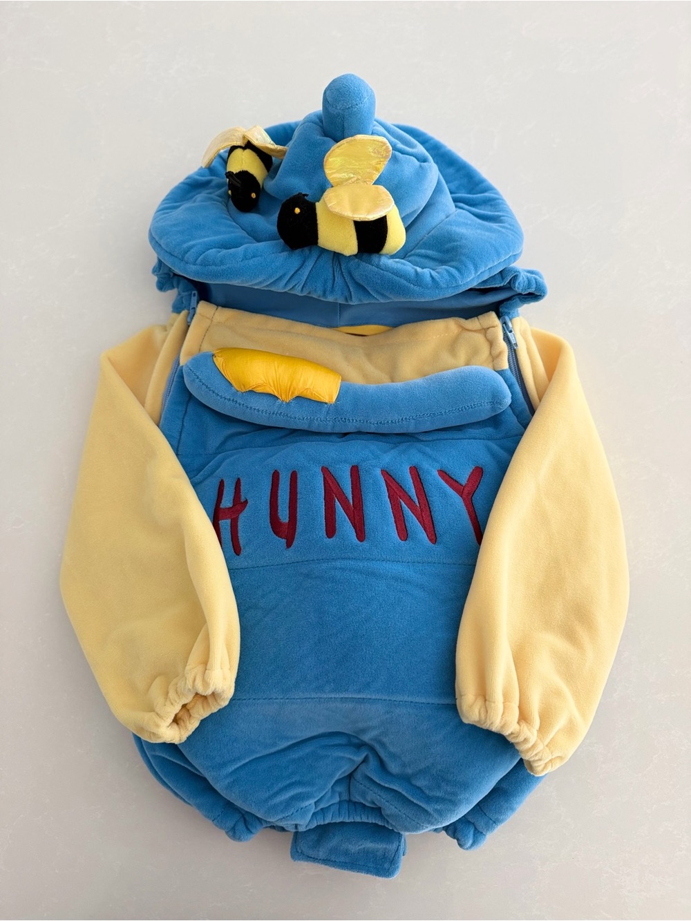 Vintage Disney Store Winnie the Pooh “Hunny” Pot Costume • Size 18-24M (Rare)